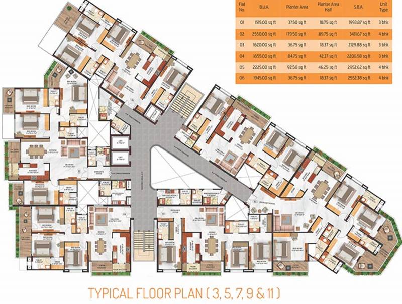 Images for Cluster Plan of Trimurty Arabella