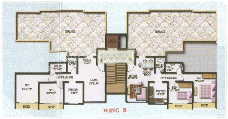 Images for Cluster Plan of Sagar Sky Height