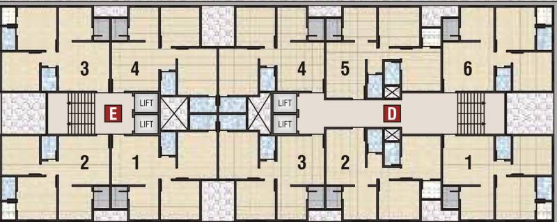 Images for Cluster Plan of Savaliya Krish Elite