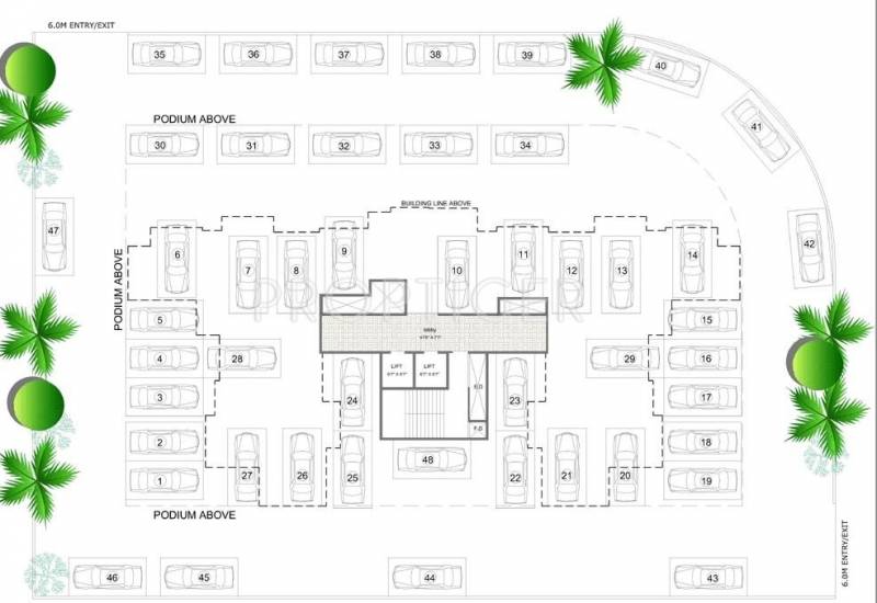 Images for Cluster Plan of Satyam Majestic
