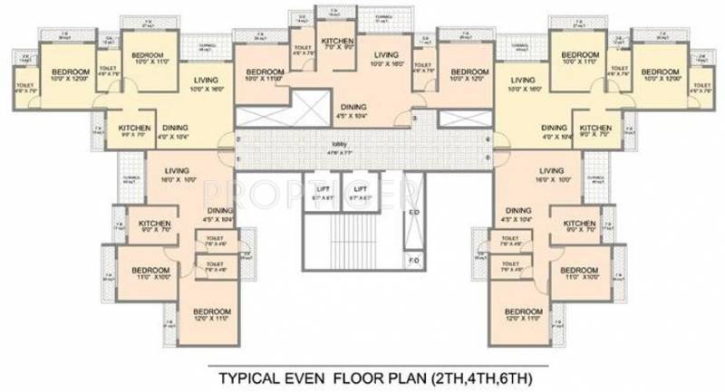 Images for Cluster Plan of Satyam Majestic