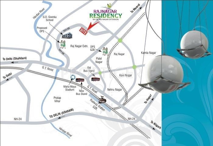  rajnagar-residency Images for Location Plan of Mittal Rajnagar Residency