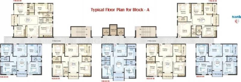 Images for Cluster Plan of Shanta Landmark Towers