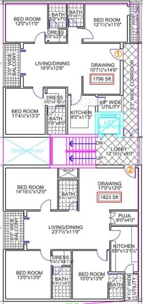 Images for Cluster Plan of Legend Legend Happy Nest