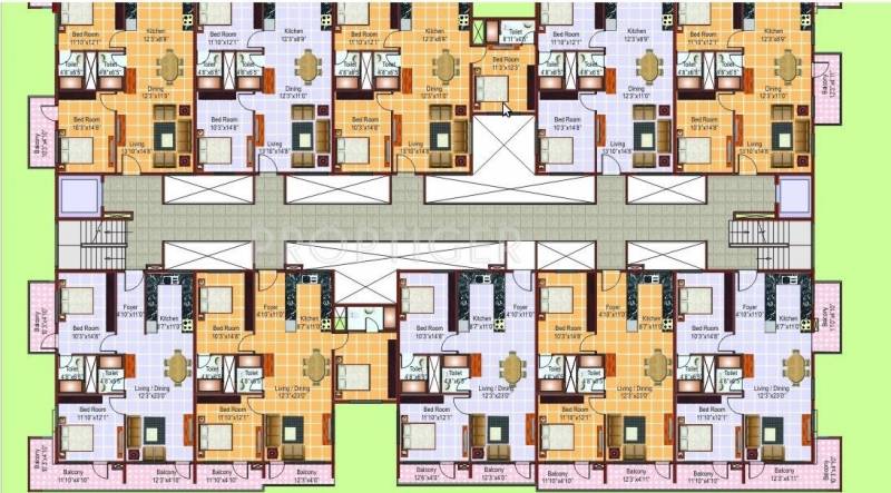 Images for Cluster Plan of VKC Chourasia Manor Phase 1