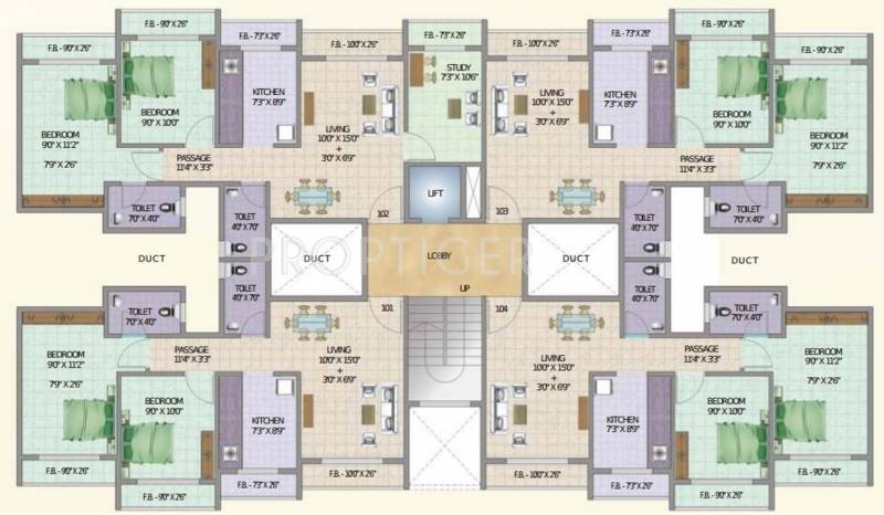 Images for Cluster Plan of Fortune Infra Calypso