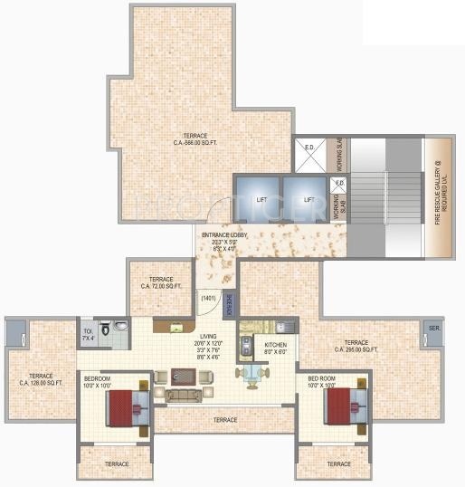 Images for Cluster Plan of Monarch Fortune