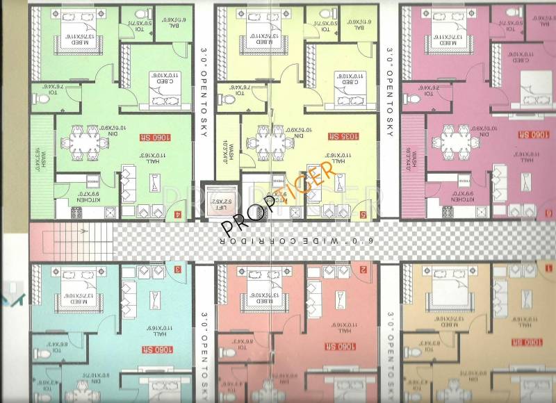 Images for Cluster Plan of Reputed Builder Sai Priya Neela