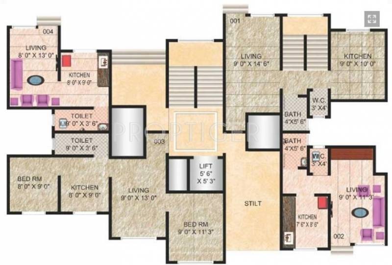 Images for Cluster Plan of Panvelkar Classic