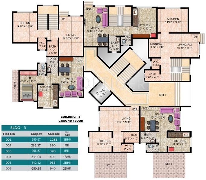 Images for Cluster Plan of Panvelkar Classic