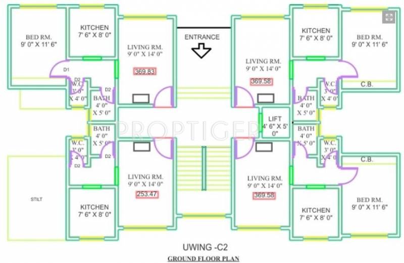 Images for Cluster Plan of Panvelkar Sankul