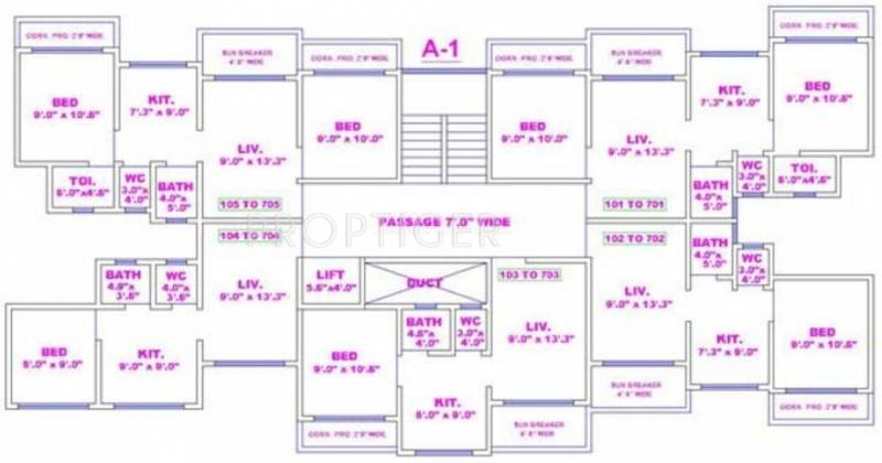 Images for Cluster Plan of Panvelkar Homes