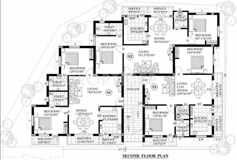 Images for Cluster Plan of Guru Sai Krupa