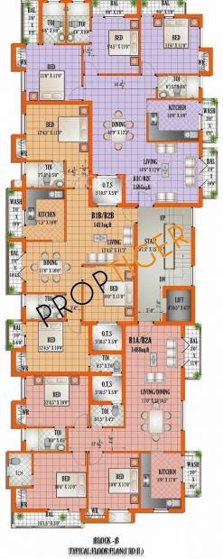 Images for Cluster Plan of Siddhi Narmada Residency