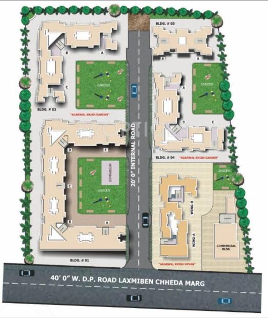 Images for Layout Plan of Agarwal Krish Upvan