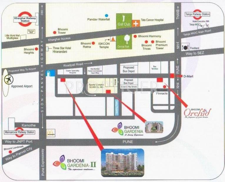  bhoomi-gardenia-ii Images for Location Plan of Gajra Bhoomi Gardenia II
