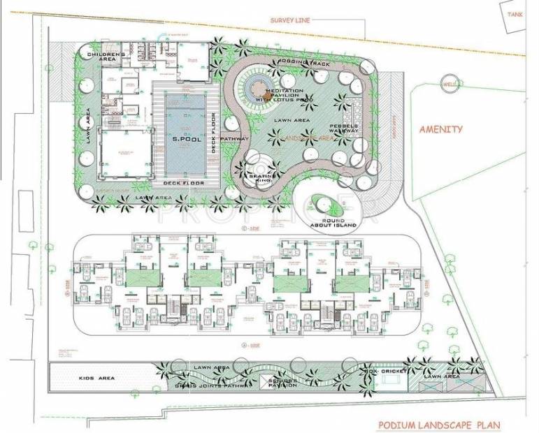 Images for Layout Plan of Gala Group Pride Residency