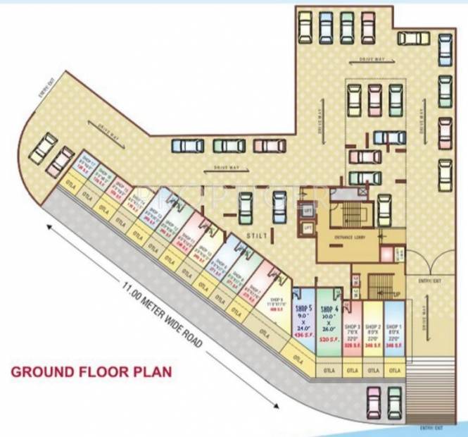 Images for Cluster Plan of Dolphin Elite Tower