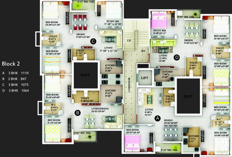 Images for Cluster Plan of Rupayan Su Casa Unique
