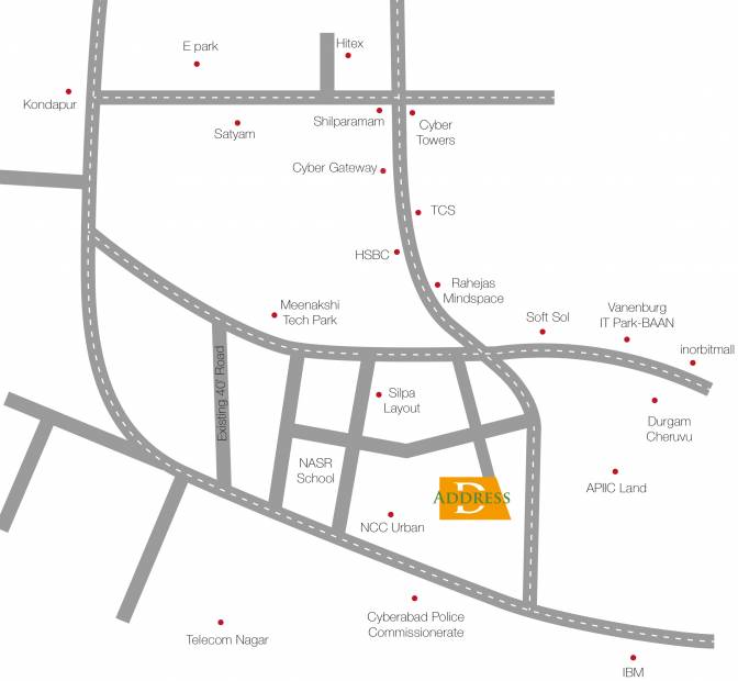  d-address Images for Location Plan of Dhana D Address