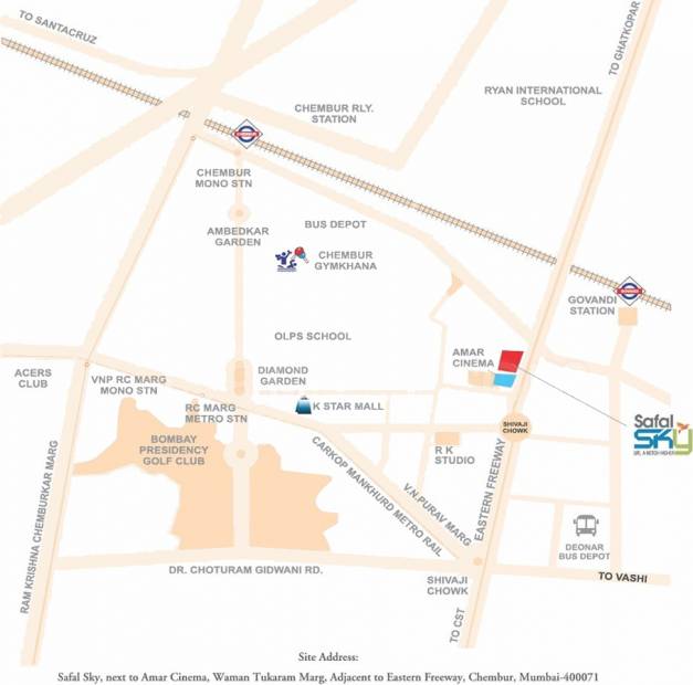  sky-ameya-chs-ltd Images for Location Plan of Safal Sky Ameya Chs Ltd