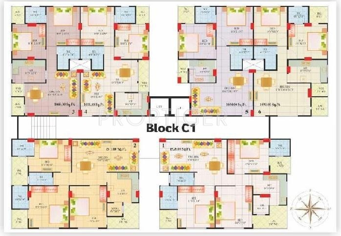 Images for Cluster Plan of Shubh Shubh Labh Residency
