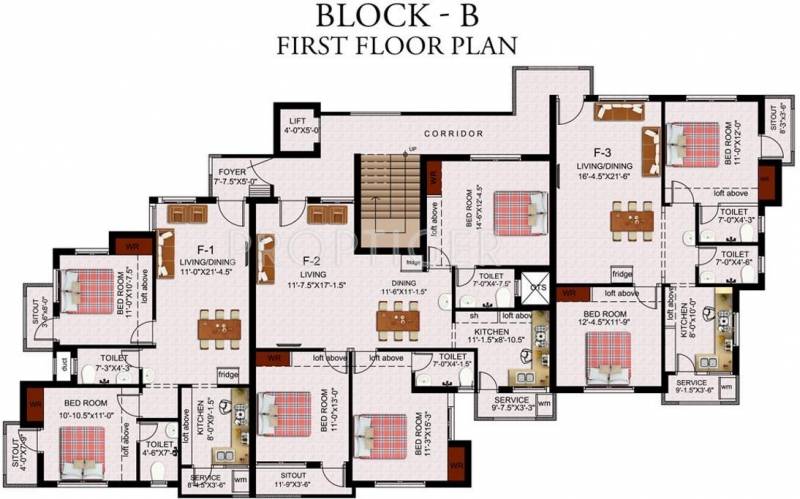 Images for Cluster Plan of Mettupakkam Orchid
