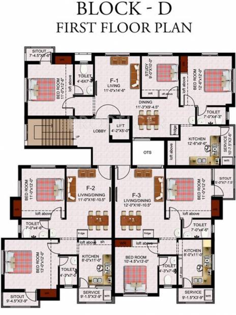 Images for Cluster Plan of Mettupakkam Orchid
