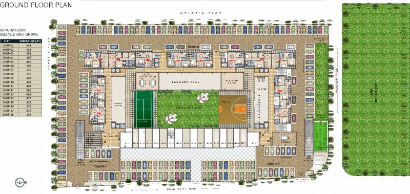  taruchaya-residency Images for Cluster Plan of Vilasa Taruchaya Residency