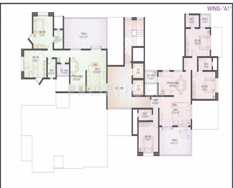 Images for Cluster Plan of Mittal Group Sun Horizon