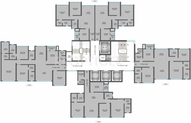  white-city Images for Cluster Plan of Rajesh White City