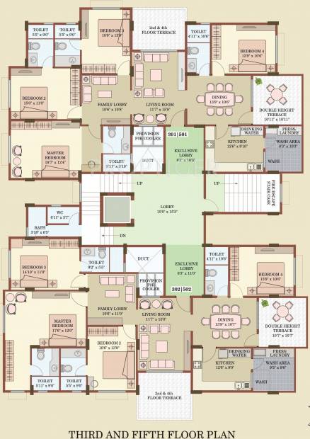 Images for Cluster Plan of SDPL Omkar Gaurav Enclave