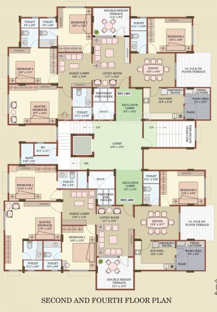 Images for Cluster Plan of SDPL Omkar Gaurav Enclave