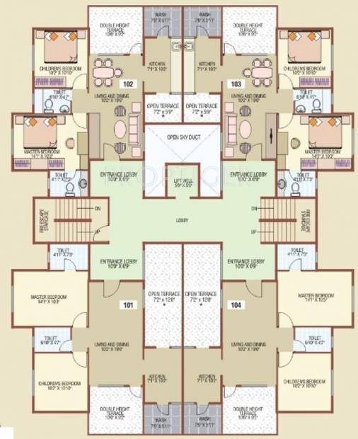 Images for Cluster Plan of SDPL Ashoka Enclave