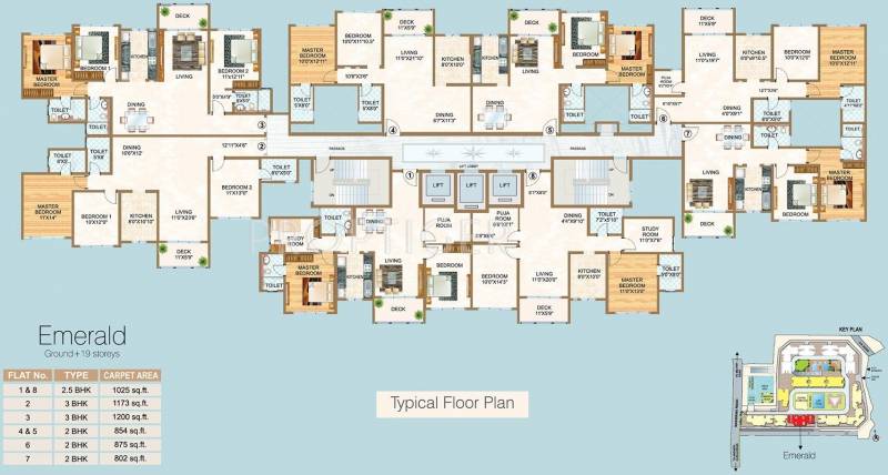 Images for Cluster Plan of Sheth Vasant Oasis