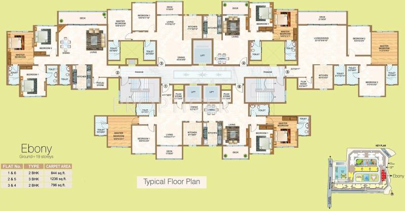 Images for Cluster Plan of Sheth Vasant Oasis