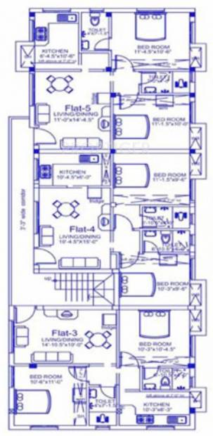 Images for Cluster Plan of Palace Homes Sai Adidev