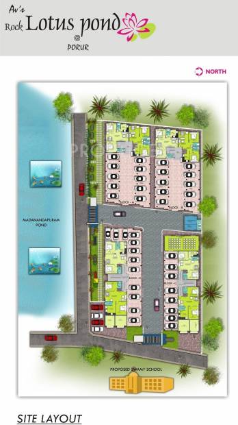 Images for Layout Plan of Rock Lotus Pound