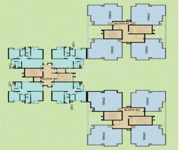  sushant-media-enclave Block-B3 Cluster Plan