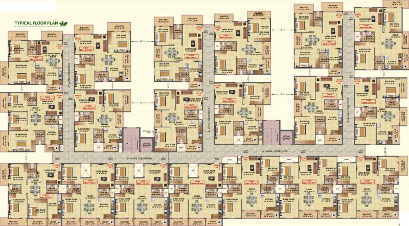  springs Images for Cluster Plan of Vasudha Springs
