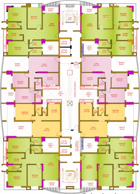 Images for Cluster Plan of Swastik Gulmohar