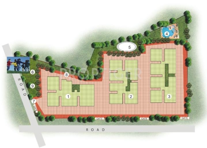  polygon Site Plan