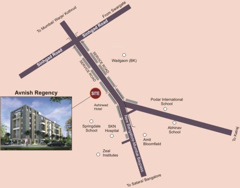  avnish-regency Images for Location Plan of Shivpriya Avnish Regency