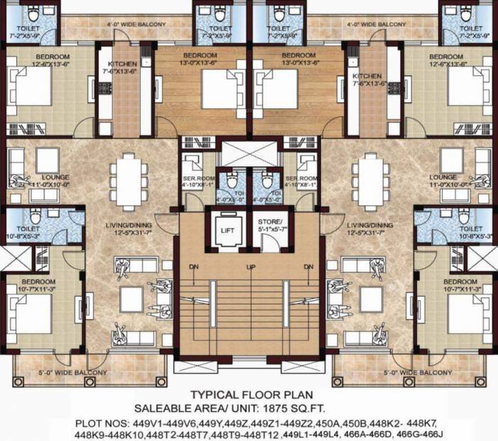 Images for Cluster Plan of Omaxe Celestia Royal