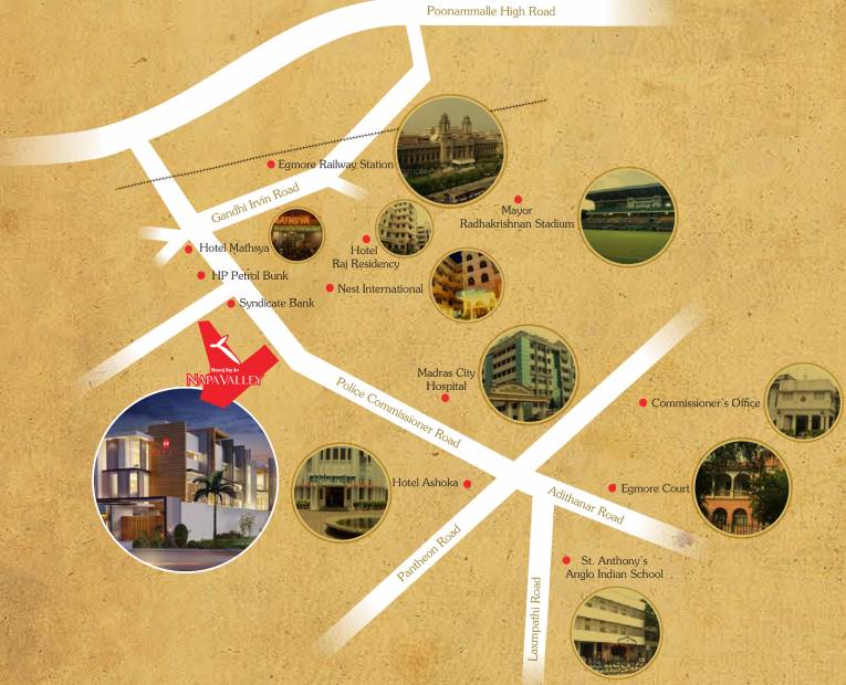 Images for Location Plan of Kay Arr And Co Dhanraj Kay Arr Napa Valley