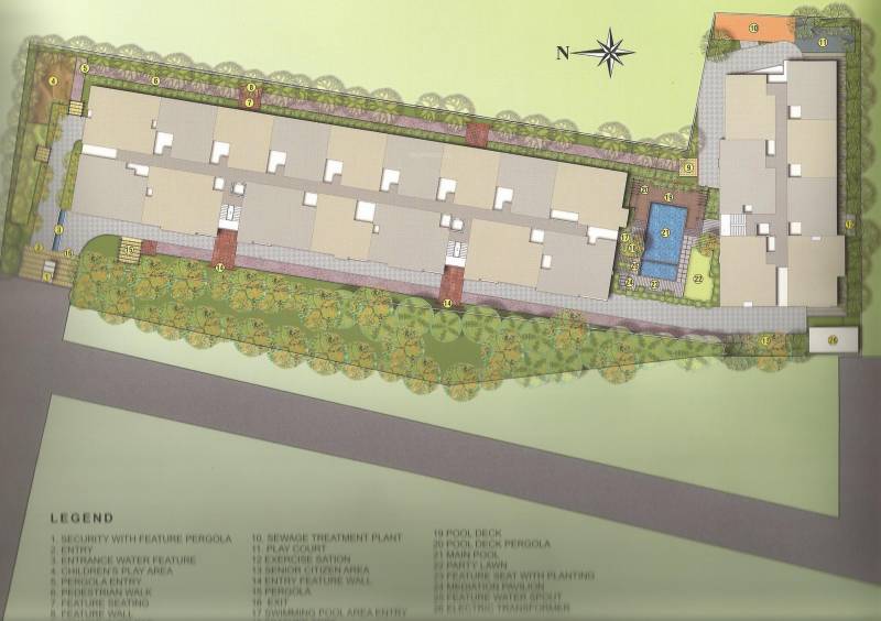 Images for Site Plan of Adiga Vishwendra