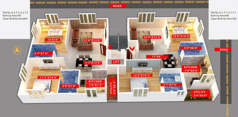 Images for Cluster Plan of Reddy Saish