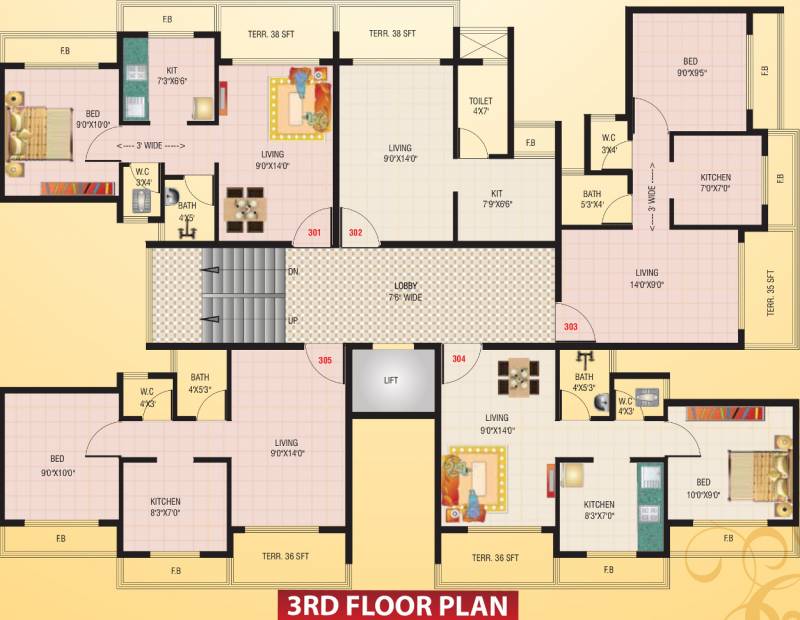 Images for Cluster Plan of AR Pushpak