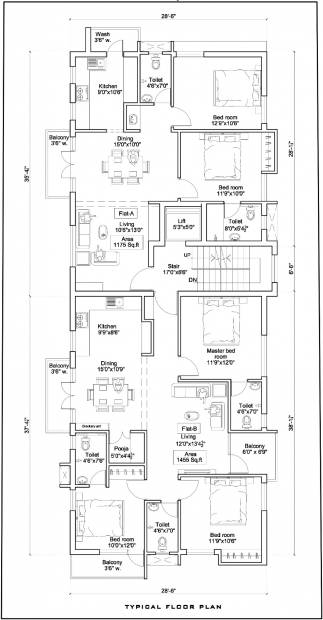 Images for Cluster Plan of AN Nungambakkam