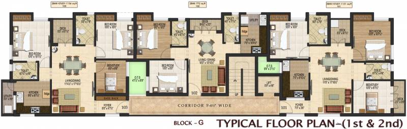  vrindavan-enclave Images for Cluster Plan of Amaar Vrindavan Enclave